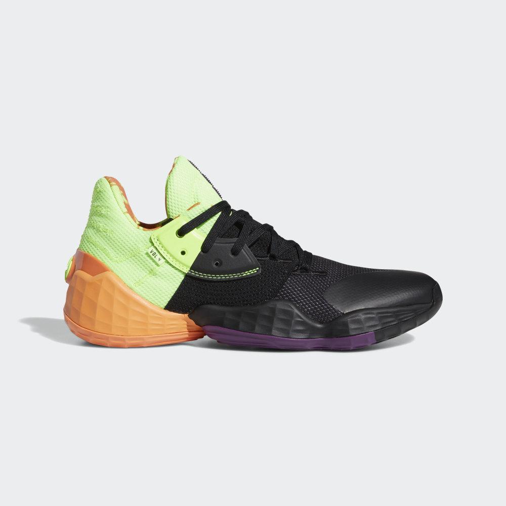 Adidas Harden Vol. 4 Férfi Kosárlabda Cipő Fekete/Lila Akció 293061-WZK